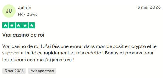 Shuffle Casino avis