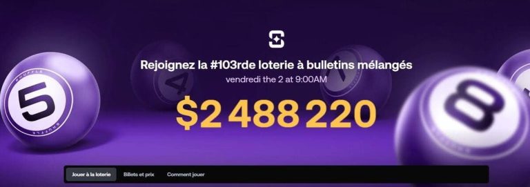 Shuffle Casino loterie